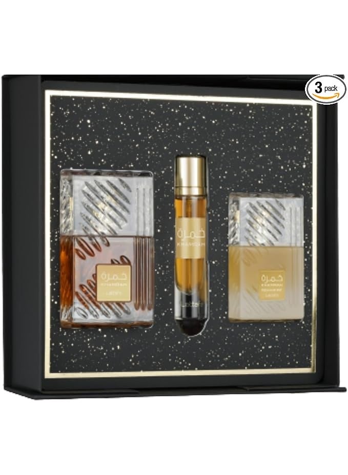 لطافة طقم خمرة 100مل + 12 مل + معطر شعر 50مل - Image 2